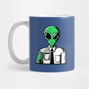 Alien And Coffee - Employee Mug